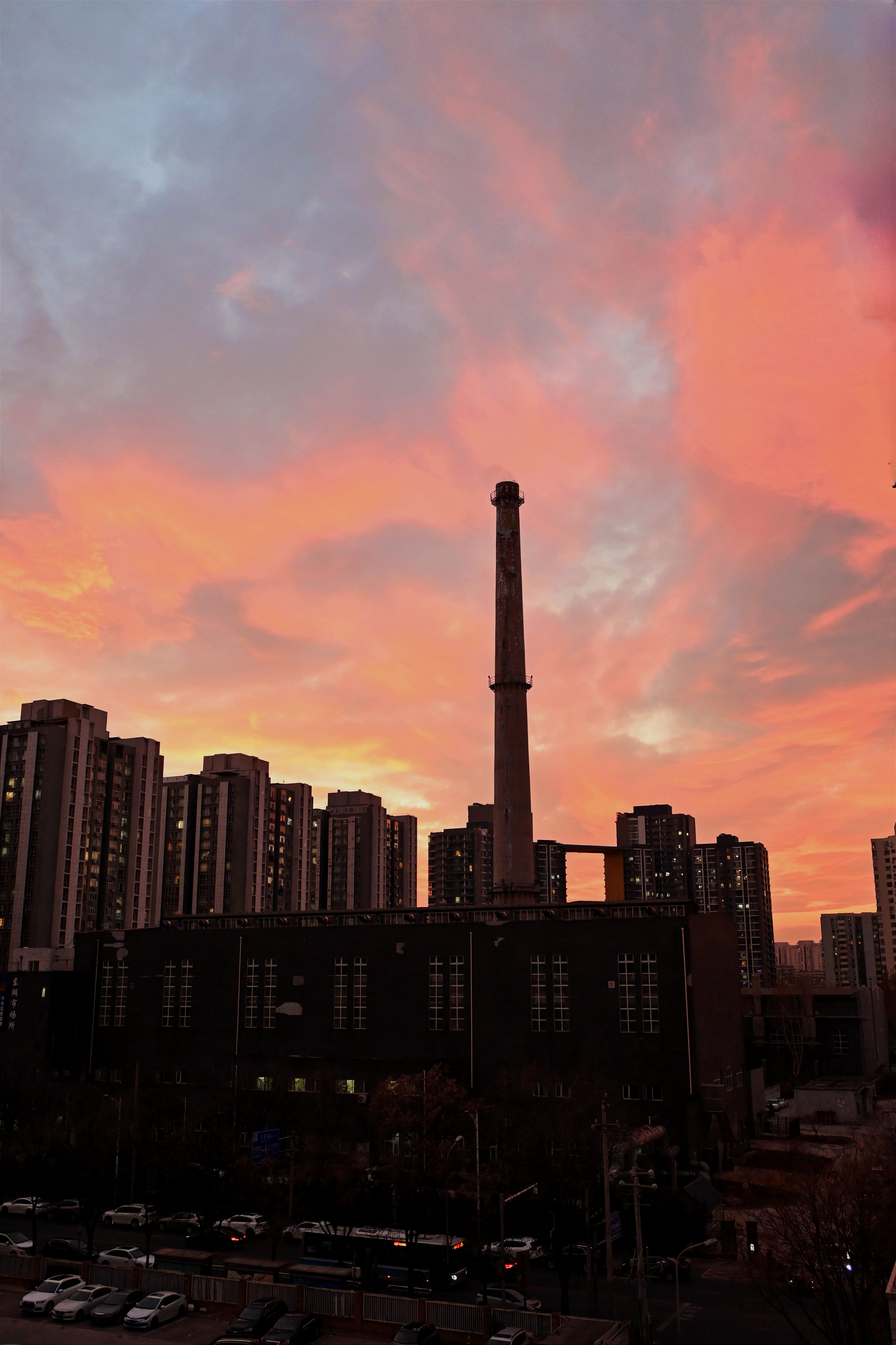 北京 - 望京的晚霞